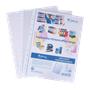 Punched pockets, A4, 145 micron, clear, VICTORIA Office